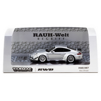 Tarmac Works - Porsche 911 (997) RWB Abu Dhabi- Silver - Hobby64 Series