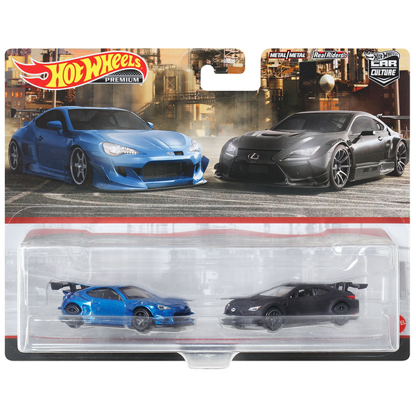 Hot Wheels - Pandem Subaru BRZ & Lexus RC F GT3 - 2023 Car Culture 2-Pack