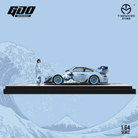 Time Micro - Porsche 911 (964) RWB "Kanagawa Surf" w/ Figure