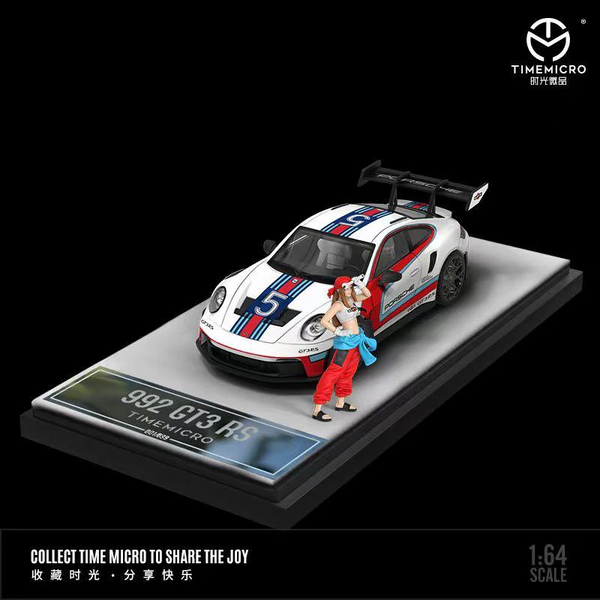 Time Micro - Porsche 911 (992) GT3 RS "Martini" w/ Figure