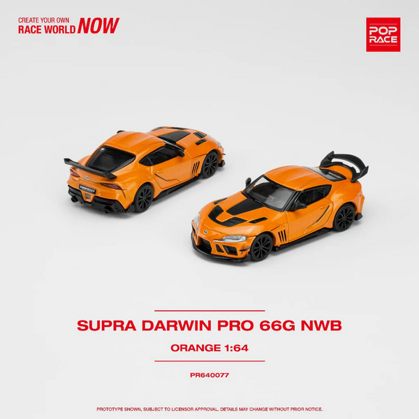 Pop Race - Toyota Supra Darwin Pro 66G NWB - Orange