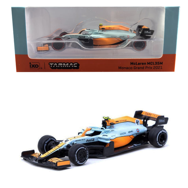 Tarmac Works - McLaren MCL35M Monaco Grand Prix 2021 - Lando Norris - Global64 Series