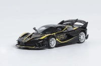 Stance Hunters x Little Toys - Ferrari FXX-K Evo w/ Removable Engine Cover - Black