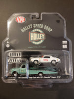 ACME - 1967 Chevrolet Ramp Truck With 1971 Chevrolet Camaro Z/28 - Holley Speed Power Series - Top CollectiblesDiecastACME