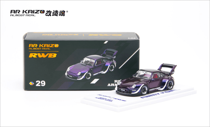 Almost Real - RWB 993 "Army Girl"- AR Kaizo Series - Top CollectiblesDiecastAR Kaizo