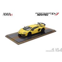 AMA64 - Lambrghini Aventador SVJ Novitec *Resin* - Top CollectiblesDiecastAMA64