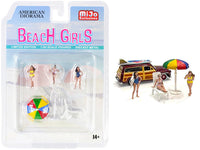 American Diorama - Beach Girls Figures - *MiJo Exclusive* - Top CollectiblesDiecastAmerican Diorama