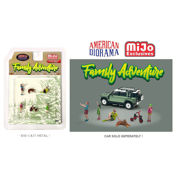 American Diorama - Family Adventure Figures - *MiJo Exclusive* - Top CollectiblesDiecastAmerican Diorama