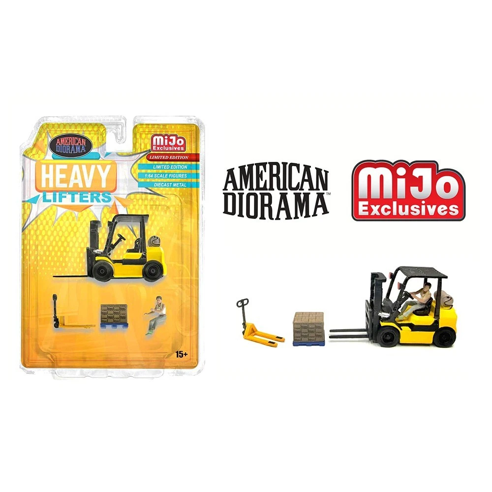 American Diorama - Heavy Lifters Figure Set - *MiJo Exclusive* - Top CollectiblesDiecastAmerican Diorama