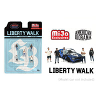 American Diorama - Liberty Walk Team Figure Set *Pre - Order* - Top CollectiblesDiecastAmerican Diorama