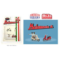 American Diorama - Motomania 6 Figures - *MiJo Exclusive* - Top CollectiblesDiecastAmerican Diorama