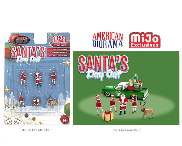 American Diorama - Santa's Out Figures - *MiJo Exclusive* - Top CollectiblesDiecastAmerican Diorama