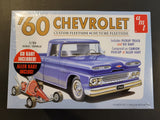 AMT - '60 Chevrolet Custom Fleetside - 1/25 Scale Model Kit - Top CollectiblesModel KitsAMT