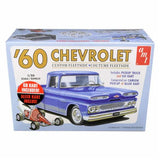 AMT - '60 Chevrolet Custom Fleetside - 1/25 Scale Model Kit - Top CollectiblesModel KitsAMT