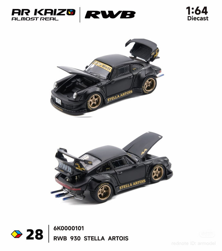 AR Kaizo - RWB 930 "Stella Artois" - Top CollectiblesDiecastAR Kaizo
