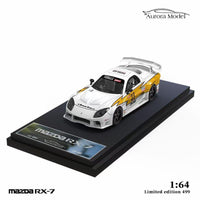 Aurora Model - Mazda RX - 7 FD3S Veilside - White Lightning - Top CollectiblesDiecastAurora Model