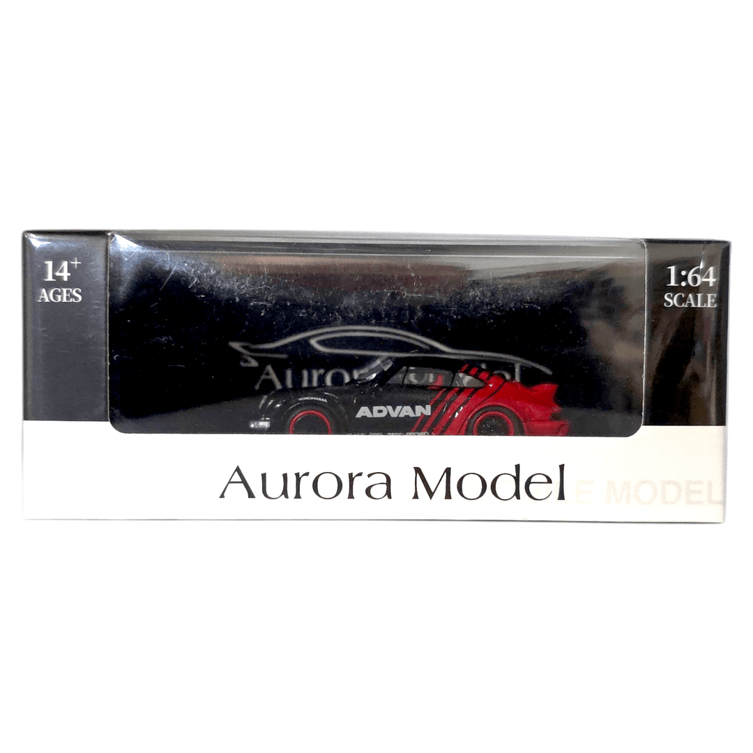 Aurora Model - Porsche 911 (964) RWB "Advan" - Ducktail Wing - Top CollectiblesDiecastAurora Model