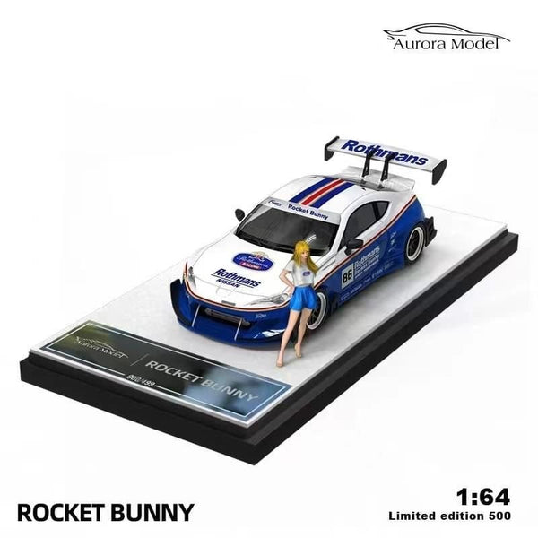 Aurora Model - Toyota GT86 "Rothmans" w/ Figure - Top CollectiblesDiecastAurora Model