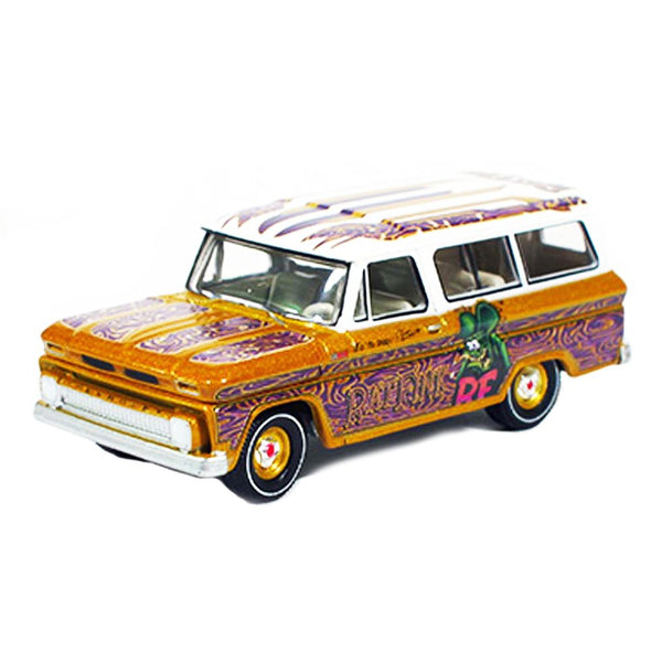 Auto World - 1965 Chevrolet Suburban - 2022 *SEMA Exclusive* - Top CollectiblesDiecastAuto World