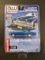 Auto World - 1975 Cadillac Eldorado - 2020 Custom Lowriders Series *MiJo Exclusive* - Top CollectiblesDiecastAuto World