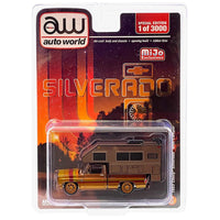 Auto World - 1983 Chevrolet Silverado w/ Camper *MiJo Exclusive* - Top CollectiblesDiecastAuto World