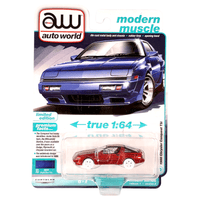 Auto World - 1988 Chrysler Conquest TSi - 2025 Modern Muscle Series *Ultra Red Chase* - Top CollectiblesDiecastAuto World