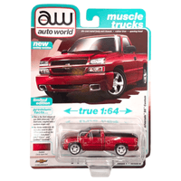 Auto World - 2005 Chevy Silverado SS Custom - 2025 Muscle Trucks Series - Top CollectiblesDiecastAuto World