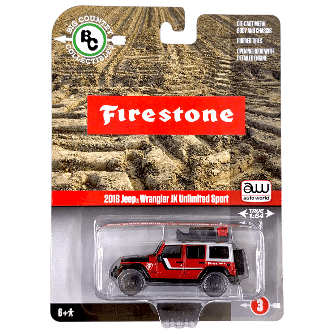 Auto World - 2018 Jeep Wrangler JK Unlimited Sport - 2025 Big Country Collectibles Series - Top CollectiblesDiecastAuto World