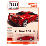 Auto World - 2020 Chevy Corvette - 2021 Sport Cars Series - Top CollectiblesDiecastAuto World