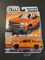 Auto World - 2020 Chevy Silverado ZL1 LT Trail Boss - 2021 Muscle Trucks Series - Top CollectiblesDiecastAuto World