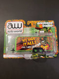 Auto World - Rat Fink Enclosed Trailer - 2022 *Hobby Exclusive* - Top CollectiblesDiecastAuto World