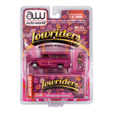 Auto World x American Diorama - 1957 Chevrolet Suburban Lowrider With Figure - 2023 *MiJo Exclusive* - Top CollectiblesDiecastAuto World