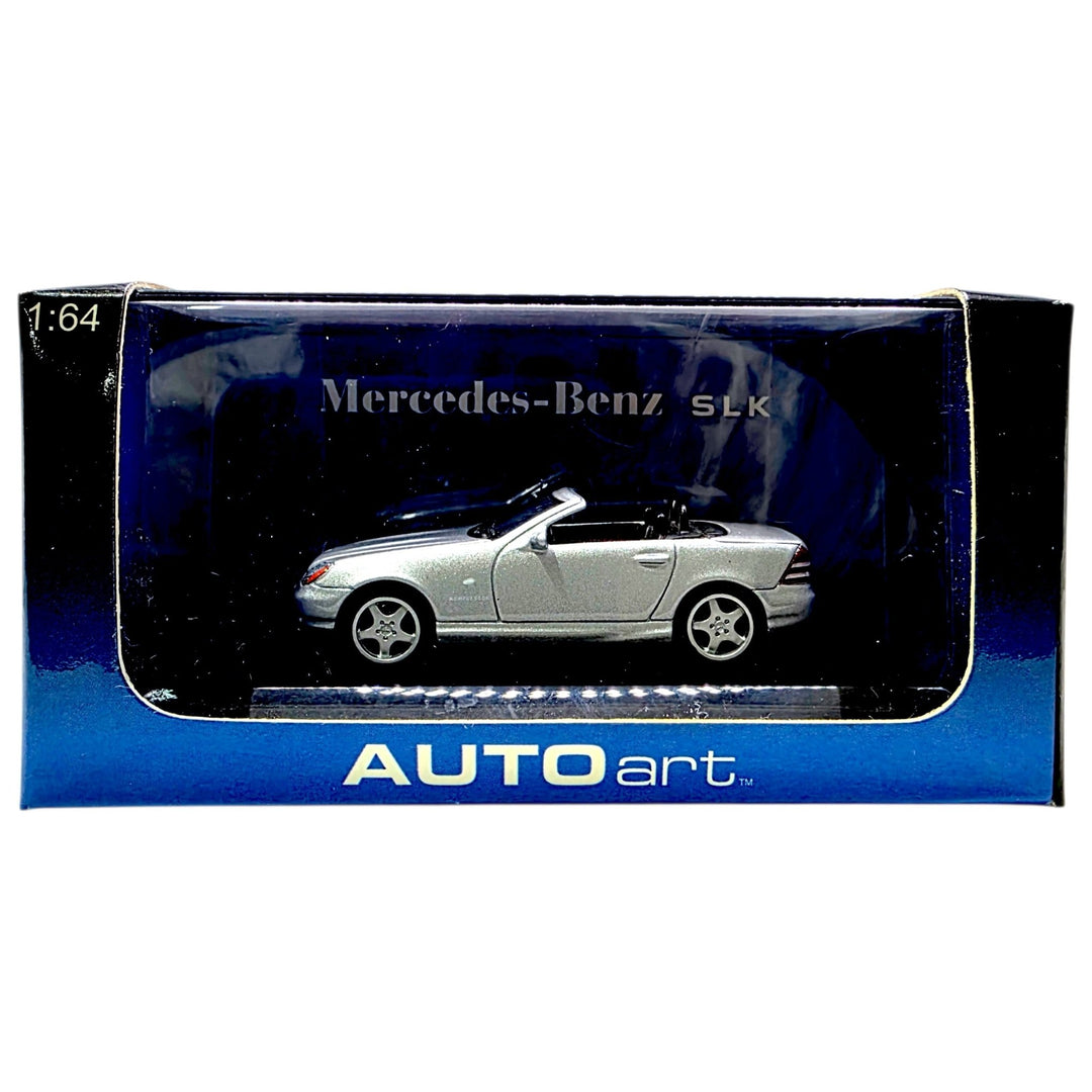 AutoArt - Mercedes - Benz SLK - Silver - Top CollectiblesDiecastAutoArt