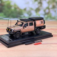 Autobots Models - Toyota Land Cruiser LC79 Double Cabin - Brown - Top CollectiblesDiecastAutobots Models