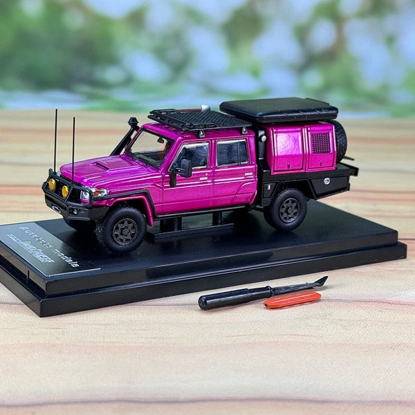 Autobots Models - Toyota Land Cruiser LC79 Double Cabin - Purple - Top CollectiblesDiecastAutobots Models