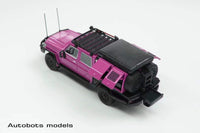 Autobots Models - Toyota Land Cruiser LC79 Double Cabin - Purple - Top CollectiblesDiecastAutobots Models