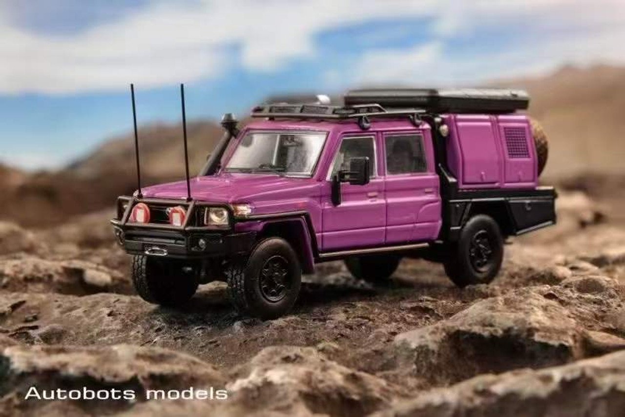 Autobots Models - Toyota Land Cruiser LC79 Double Cabin - Purple
