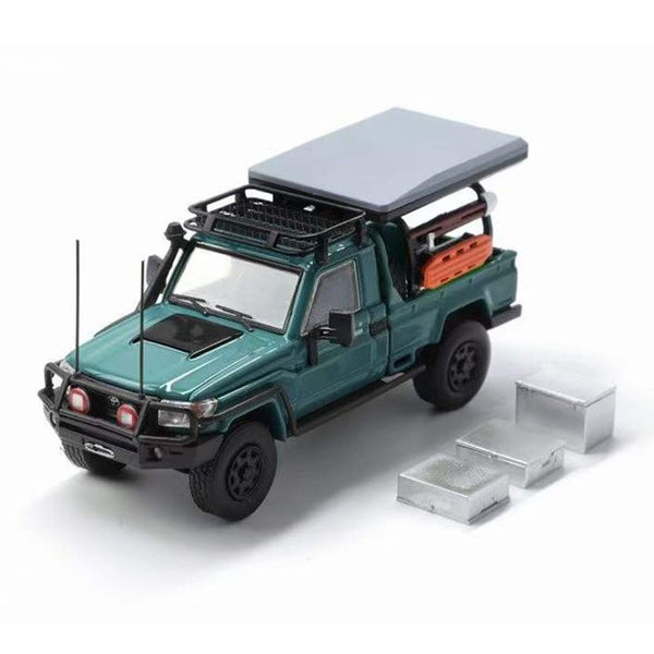 Autobots Models - Toyota Land Cruiser LC79 Single Cabin - Green - Top CollectiblesDiecastAutobots Models