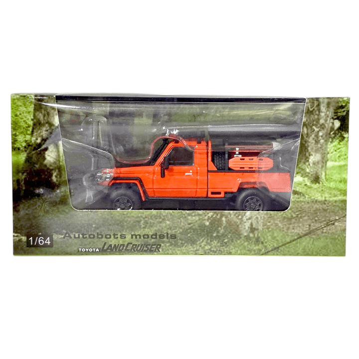 Autobots Models - Toyota Land Cruiser LC79 Single Cabin - Orange - Top CollectiblesDiecastAutobots Models