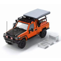 Autobots Models - Toyota Land Cruiser LC79 Single Cabin - Orange - Top CollectiblesDiecastAutobots Models