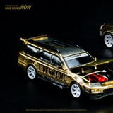 Pop Race - Nissan Stagea R34 - Pennzoil Chrome Gold