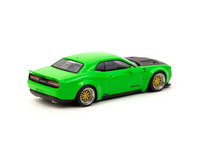 Tarmac Works - LB-WORKS Dodge Challenger SRT Hellcat - Green - Global64 Series