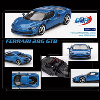 BBR Models - Ferrari 296 GTB - Blu Corsa *Pre - Order* - Top CollectiblesDiecastBBR Models