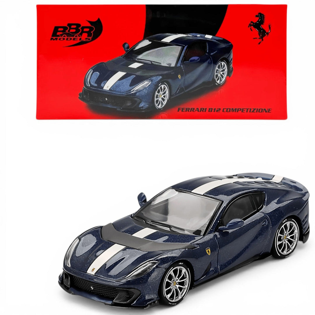BBR Models - Ferrari 812 Competizione - Blu Tour de France - Top CollectiblesDiecastBBR Models