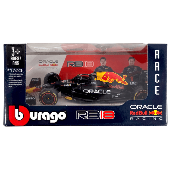 Bburago - Red Bull RB18 *1/43 Scale* - Top CollectiblesDiecastBburago