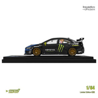 BriScale Micro - Subaru WRX STi "Monster WRC" w/ Figure - Top CollectiblesDiecastBriScale Micro