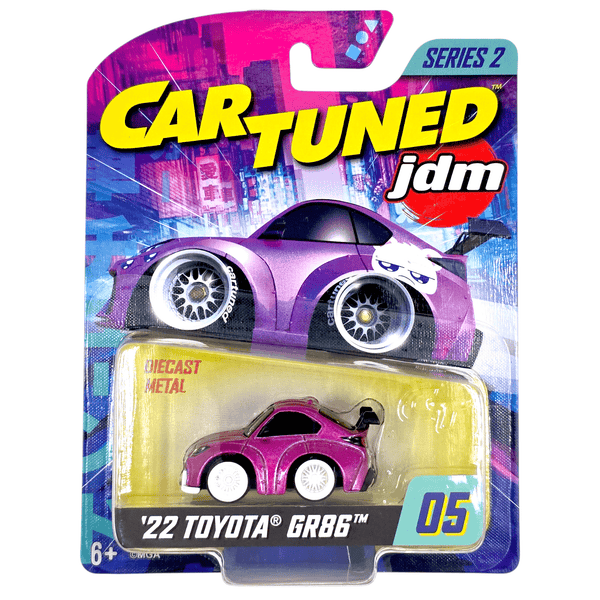 CarTuned - '22 Toyota GR86 - 2025 JDM Series 2 - Top CollectiblesDiecastMGA