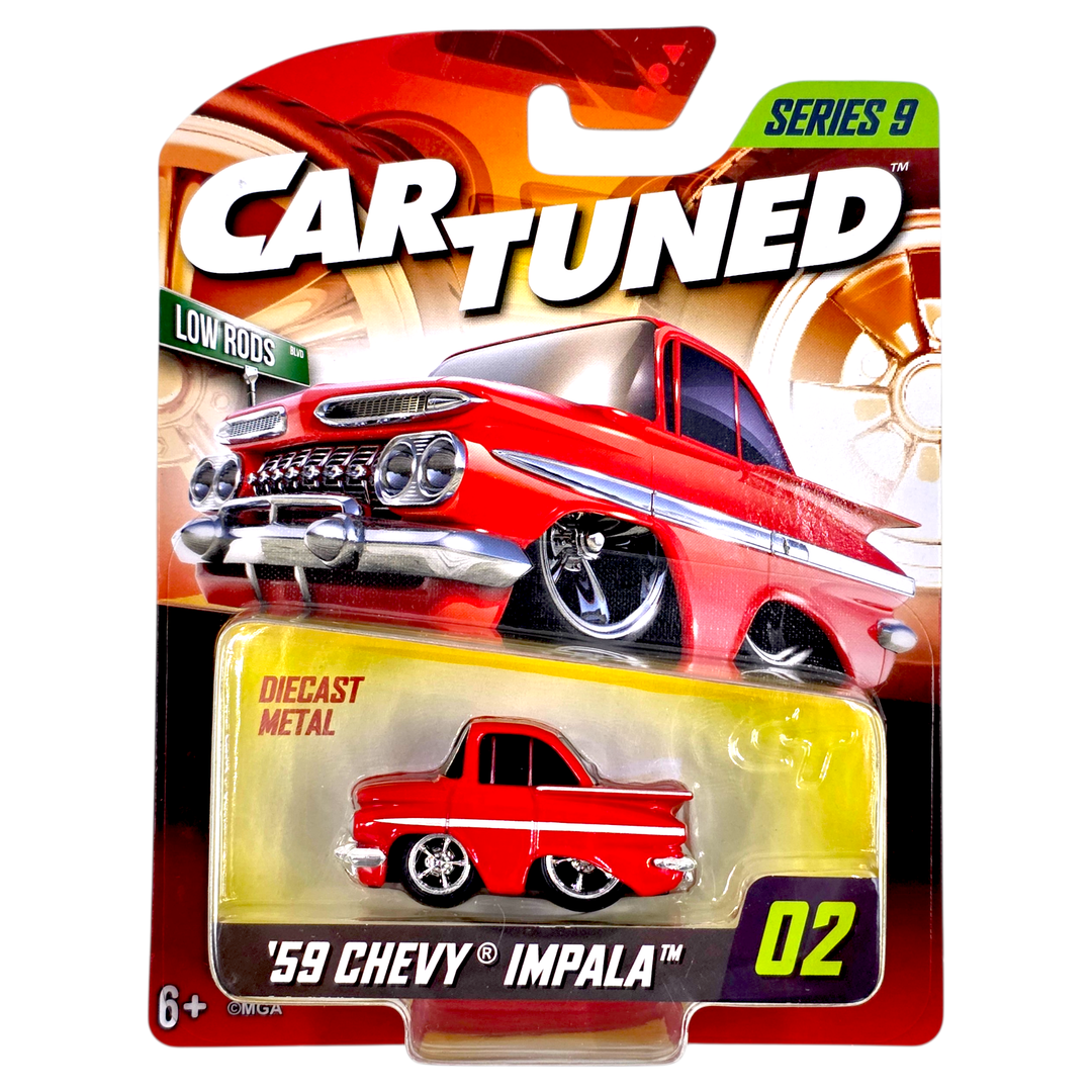 CarTuned - '59 Chevy Impala - 2026 Series 9 - Top CollectiblesDiecastMGA
