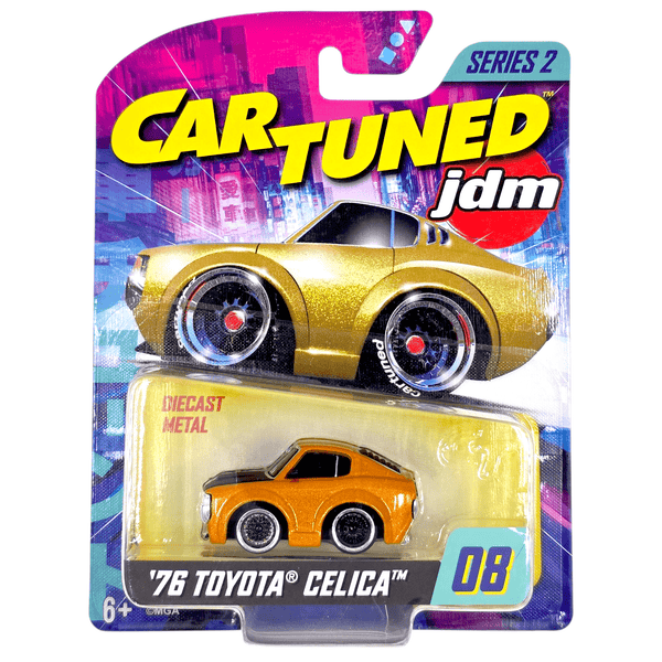CarTuned - '76 Toyota Celica - 2025 JDM Series 2 - Top CollectiblesDiecastMGA