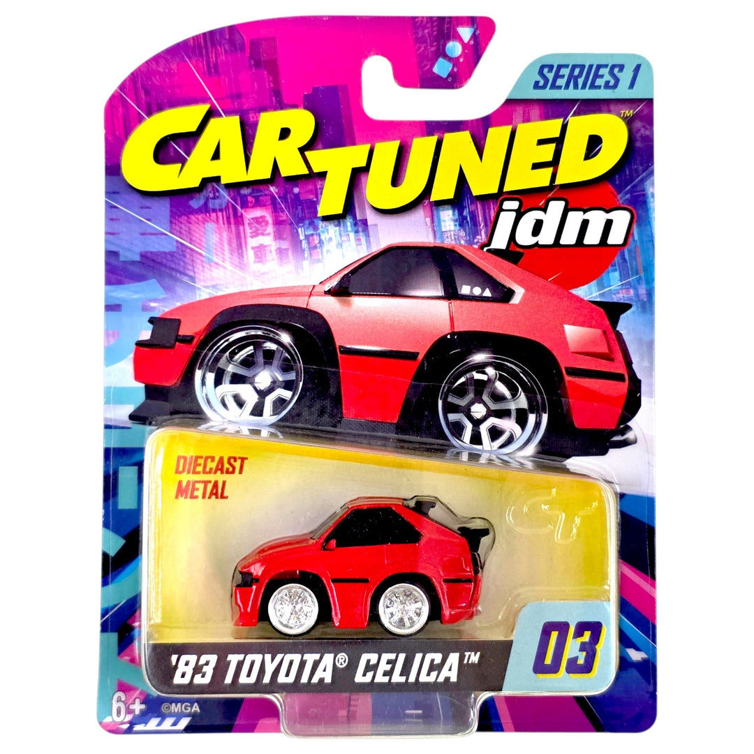 CarTuned - '83 Toyota Celica - 2025 JDM Series 1 - Top CollectiblesDiecastMGA